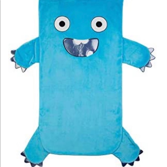 Children's plush sleeping bag with 3 monster plush animals - Picture 13 of 13